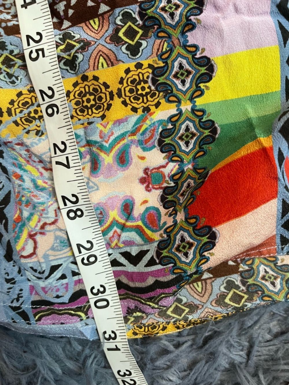 Johnny Was Rainbow Adonia Tunic Floral Mixed Prints Size 1X - Picture 5 of 6